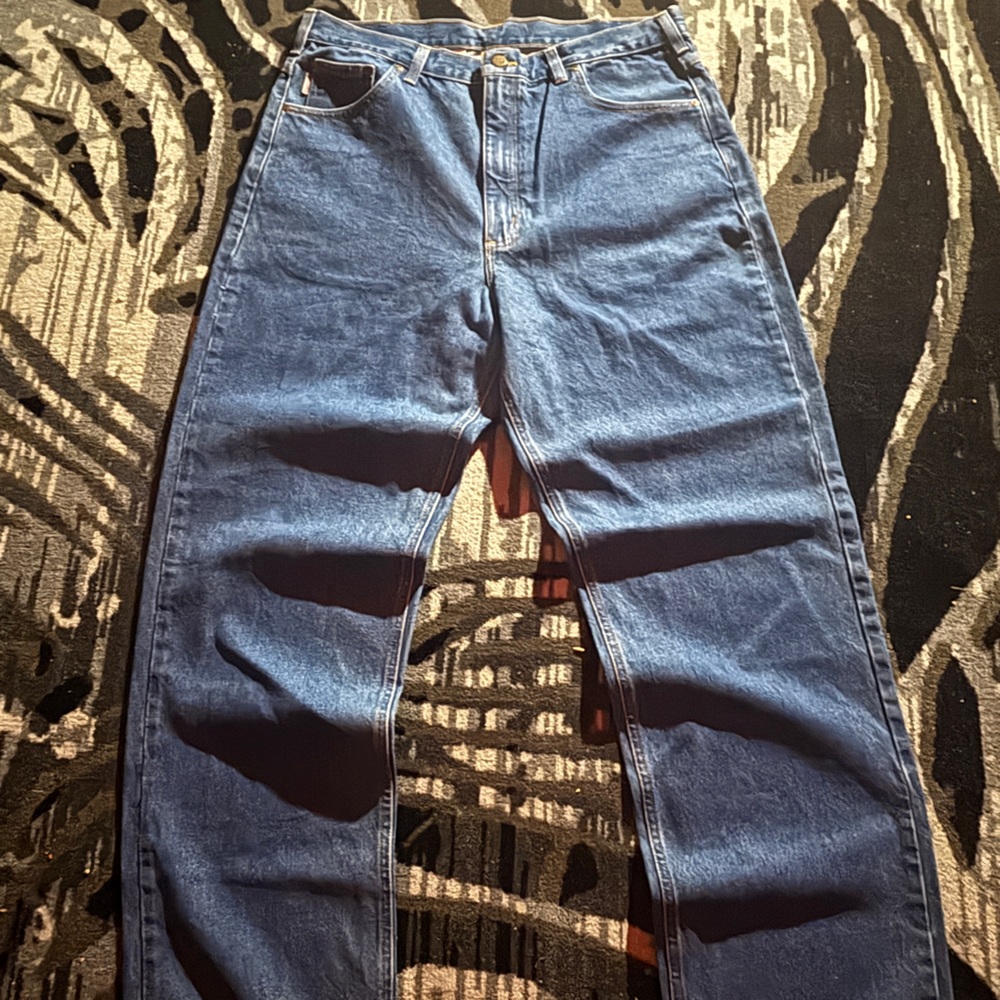 Carhartt Men's Blue Relaxed Jeans